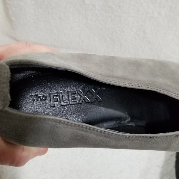 The Flexx brushed gray wedge heel shoes - Picture 6 of 8